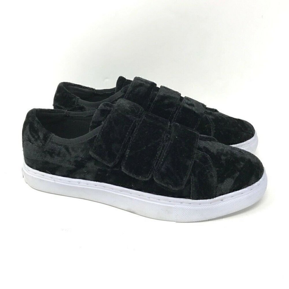 Rebecca Minkoff Sneakers Shoes Black Velvet 5.5
